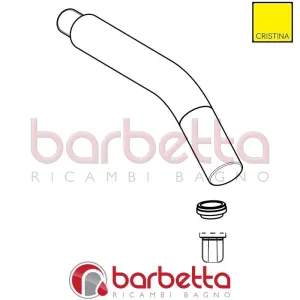 CANNA LAVABO RICAMBIO CRISTINA CRICN22025P28