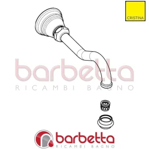 BOCCA COMPLETA RICAMBIO CRISTINA CRIPR6020Q92