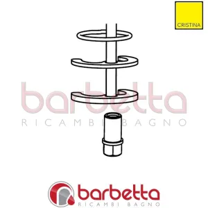 CONFEZIONE FISSAGGIO RICAMBIO CRISTINA CRICF0123Q00