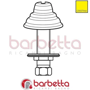 CENTRALE BIDET RICAMBIO CRISTINA CRIPR2388Q51