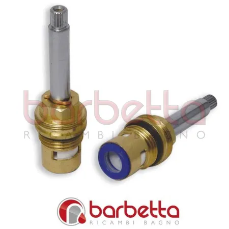 VITONI 1/2" CERAMICI 90° ASTA mm.51-BR. 8x20-DX FILETTO SUPERIORE 24x1