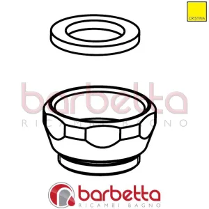 RACCORDO ESAGONALE RICAMBIO CRISTINA CRIMV1213F51