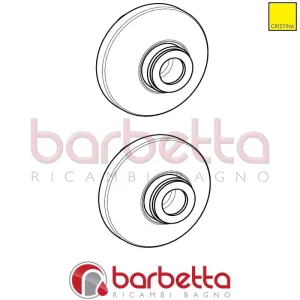 COPPIA DI ECCENTRICI RICAMBIO CRISTINA CRICF18411Q51