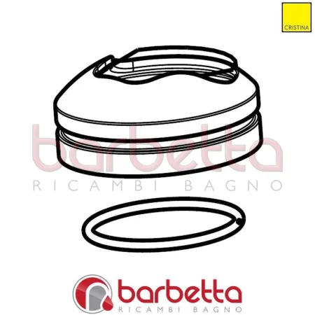 CUPOLA SOTTO LEVA RICAMBIO CRISTINA CRIPZ16213P51