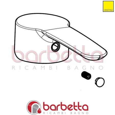 LEVA COMPLETA RICAMBIO CRISTINA CRIPR15606Q51