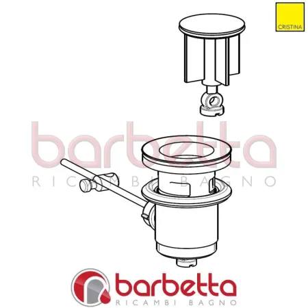 SCARICO AUTOMATICO RICAMBIO CRISTINA CRISC3262Q51