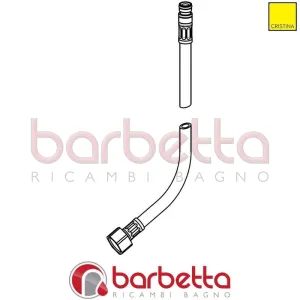 FLESSIBILE INOX RICAMBIO CRISTINA CRIFS19566Q00