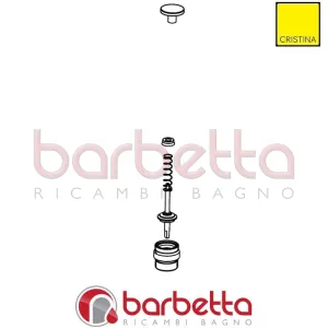 DEVIATORE COMPLETO RICAMBIO CRISTINA CRIPR11292Q51