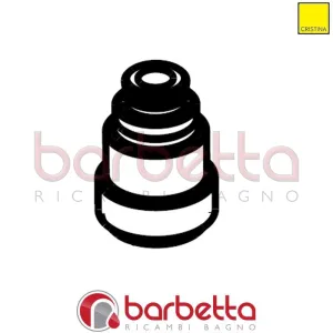 RACCORDO PER ATTACCO FLESSIBILE CROMO RICAMBIO CRISTINA CRIMV11574P51