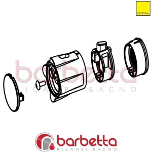 LEVA RICAMBIO CRISTINA CRIPR24300Q51