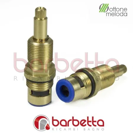 VITONE A DISCO CERAMICO 1/2" 90° DESTRO OTTONE MELODA G030D