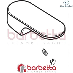 MANIGLIA COMPLETA RICAMBIO IDEAL STANDARD A960876AA
