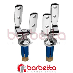 CERNIERA FISSA IN METALLO DI RICAMBIO PER COPRIWATER UNIVERSALE