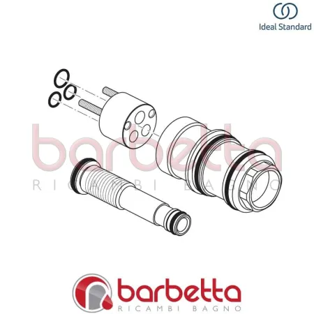 KIT PROLUNGA RICAMBIO IDEAL STANDARD A861428NU