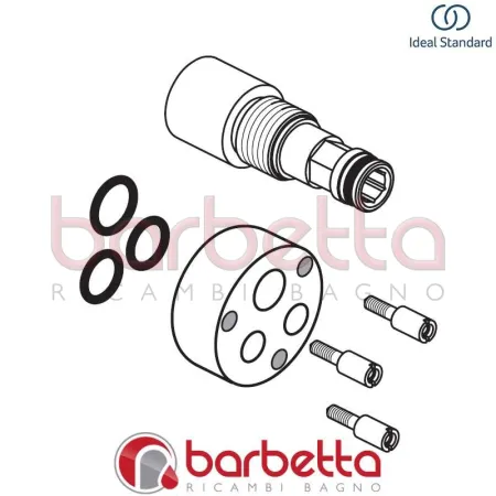 PROLUNGA PER INCASSI RICAMBIO IDEAL STANDARD F960867NU