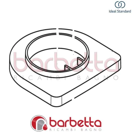 PIASTRA RICAMBIO IDEAL STANDARD A861295AA