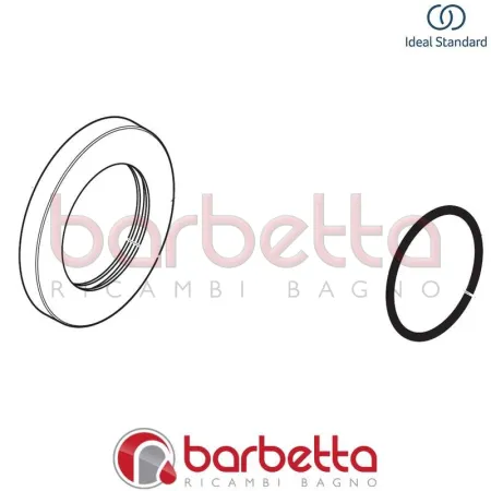 PIASTRA CON O-RING RICAMBIO IDEAL STANDARD A861433AA