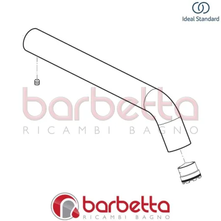 BOCCA EROGAZIONE RICAMBIO IDEAL STANDARD A861431AA