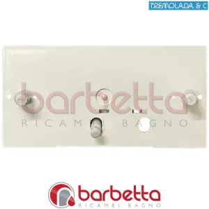 SOTTOPLACCA PER CASSETTA DI SCARICO TEMPO DUE RICAMBIO TREMOLADA 6010SP