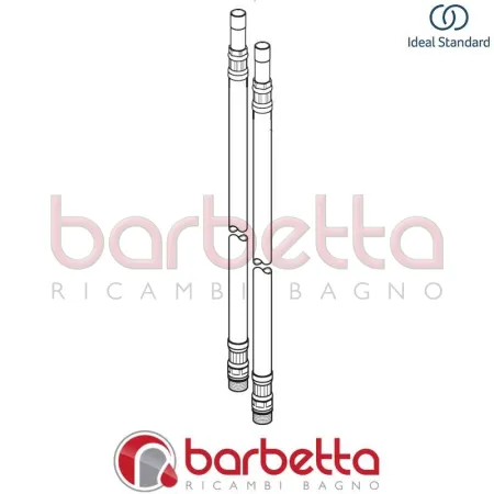 TUBO FLESSIBILE RICAMBIO IDEAL STANDARD F960986NU