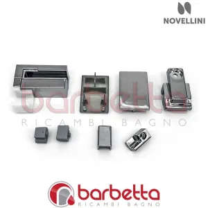 CONFEZIONE PLASTICHE E VITERIE E01 2P-2PV SX V.02 CROMO NOVELLINI R01BE2PS2-K