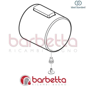 MANIGLIA TERMOSTATICA RICAMBIO IDEAL STANDARD A860907AA