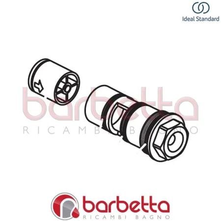 VALVOLA DI RITEGNO (ACQUA CALDA) RICAMBIO IDEAL STANDARD A962607NU