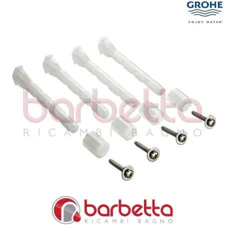 SET DI FISSAGGIO PER CASSETTE FLUSSOMETRI GROHE 4215800M