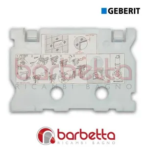 PLACCA DI PROTEZIONE GEBERIT 241.283.00.1