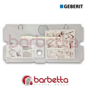 PLACCA DI PROTEZIONE GEBERIT 240.073.00.1