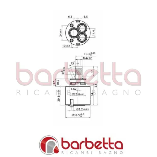 CARTUCCIA RICAMBIO KEROX K40A