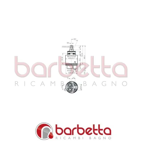 CARTUCCIA RICAMBIO KEROX K35B