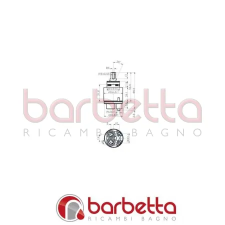 CARTUCCIA RICAMBIO KEROX K35B