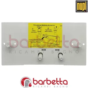 PLACCA PORTA LEVE CON LEVE RICAMBIO NUPI 08WPPLEVE