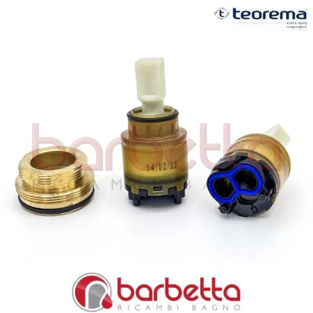 CARTUCCIA CERAMICA ASTA ALTA D.25 RICAMBIO TEOREMA 01973