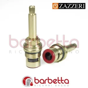 VITONE A DISCO CERAMICO DA 1/2" 90° SINISTRO ASTA LUNGA 8x20 ZAZZERI 2900VT07AS0