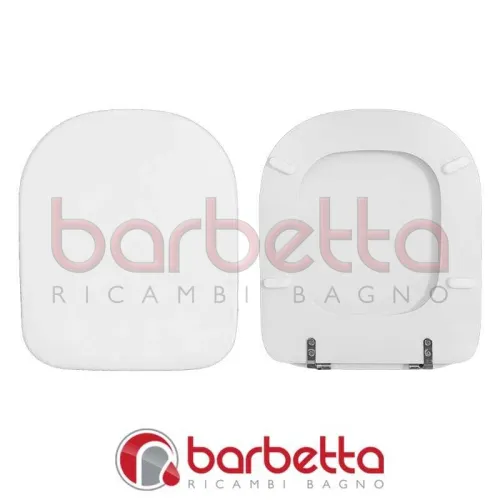 SEDILE COPRIWATER COMPATIBILE DISEGNO CERAMICA LOOM BIANCO
