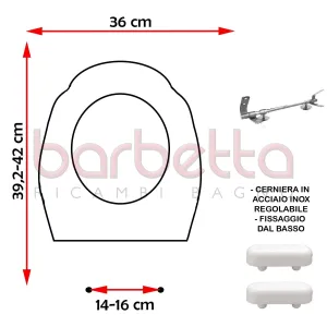 SEDILE COPRIWATER COMPATIBILE DEVON E DEVON WESTMINSTER