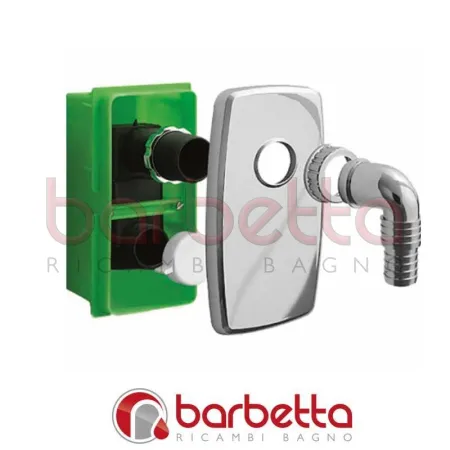 SIFONE 'COMPACT' AD INCASSO PER LAVATRICE 03060B