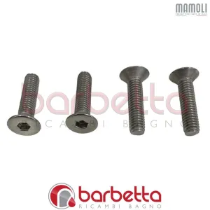 CONFEZIONE DA 4 VITI IN ACCIAIO INOX SVASATE MAMOLI V00311900CG5
