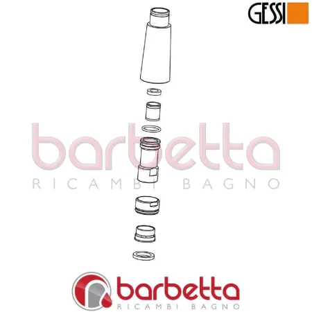 DOCCETTA RICAMBIO GESSI SP02505