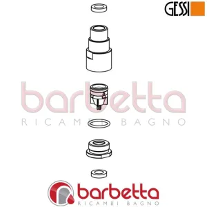 PORTA VALVOLINA RICAMBIO GESSI SP01328