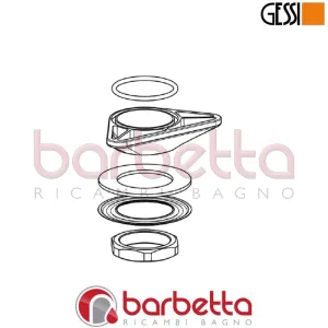 SET DI FISSAGGIO RICAMBIO GESSISP01250