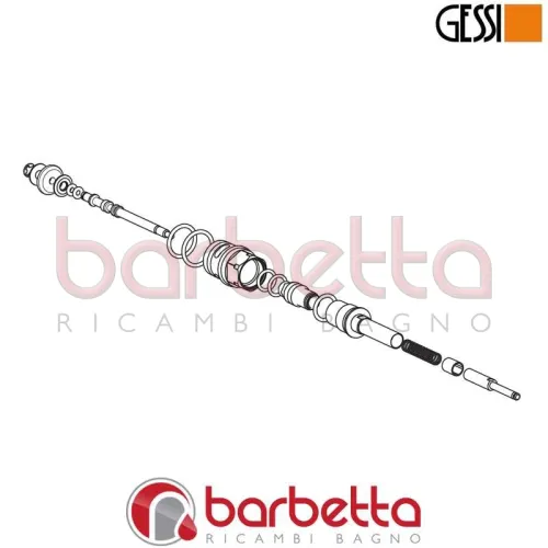 DEVIATORE A SPINGERE RICAMBIO GESSI SP00191