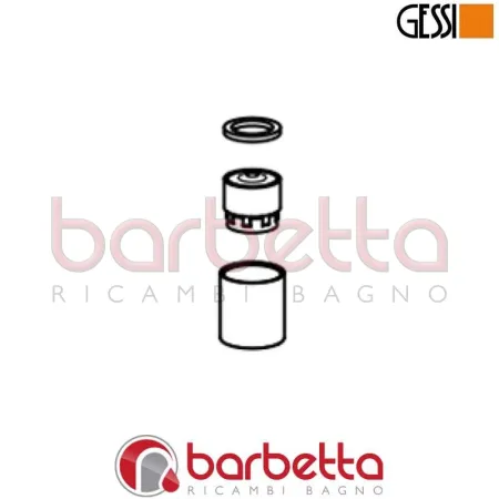 AERATORE COMPLETO RICAMBIO GESSI SP01207