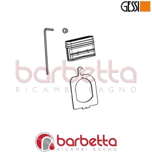 AERATORE COMPLETO RICAMBIO GESSI SP00949