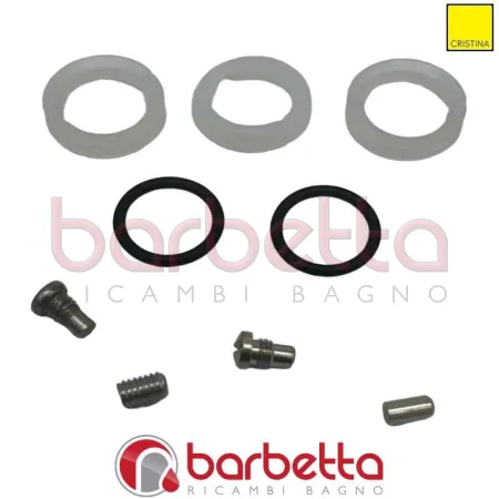 KIT DI GUARNIZIONI PER COLLO GIREVOLE RICAMBIO CRISTINA CRICF6364Q00