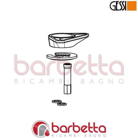KIT DI FISSAGGIO RICAMBIO GESSI R0033