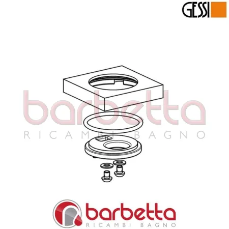 BASETTA RICAMBIO GESSI SP03060