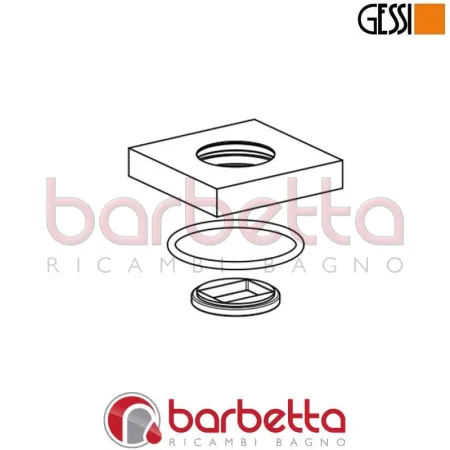BASETTA RICAMBIO GESSI SP03061